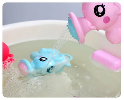 Baby Bath Toys Lovely Plastic Elephant Shape 