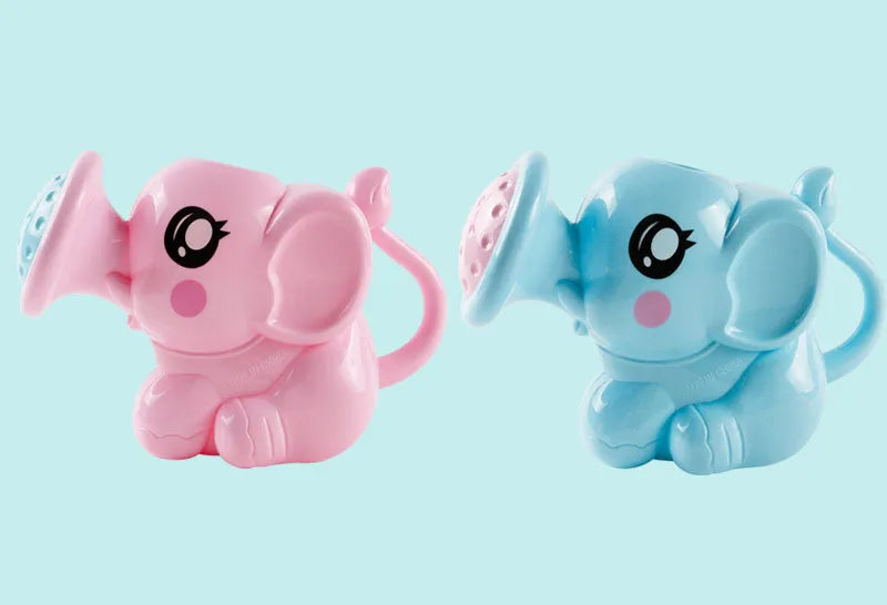 Baby Bath Toys Lovely Plastic Elephant Shape 