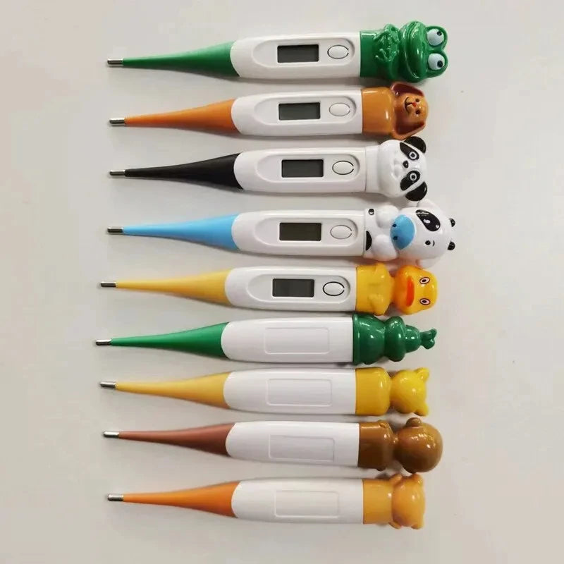 1pc Baby Cartoon Digital Thermometer Oral Armpit