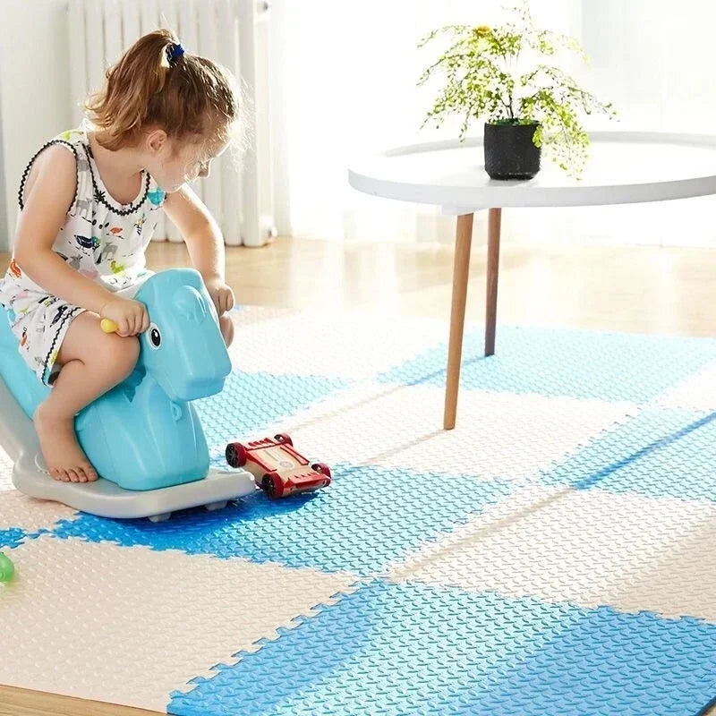 8-16pcs Baby Puzzle Floor Kids Carpet Bebe Mattress EVA Foam Baby Blanket Educational Toys Play Mat for Children 30x1cm by Baby Paradise