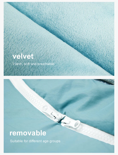 Winter Windproof Fur Collar Removable 2 Styles Footmuff 0-36 Months For Cart  Newborn