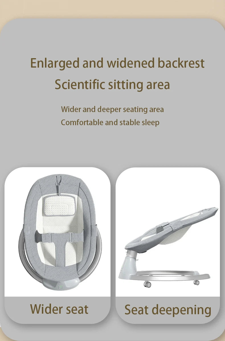 baby bed Luxury cradles baby swing electric Infant crib baby bed newborn baby swing electric electric rocking chair for baby