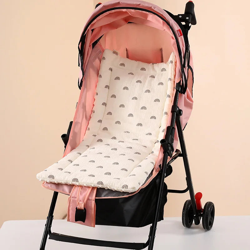 Baby Stroller Seat Cushion Soft Mattress Kids Pushchair Car Mat Stroller Accessories