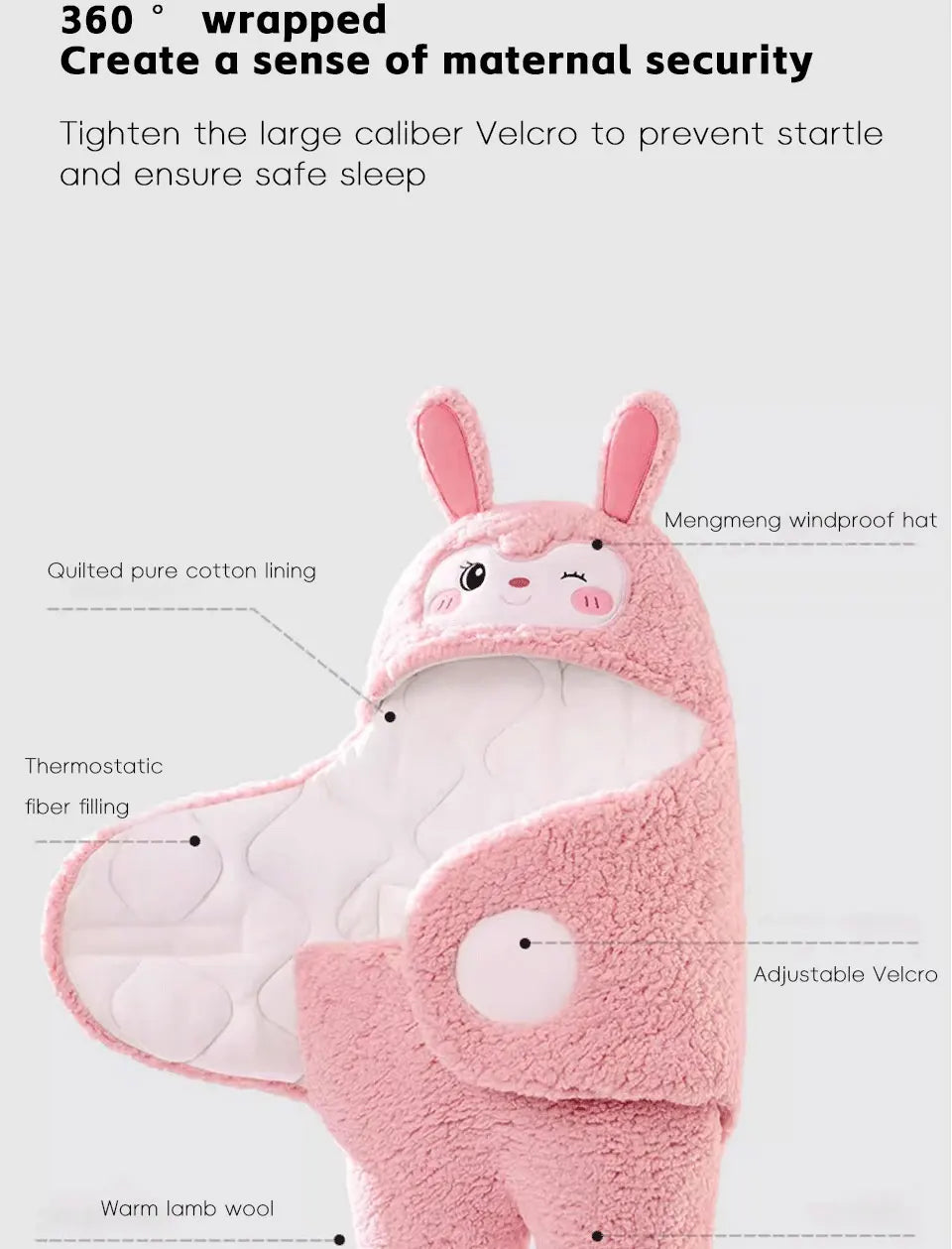 AIBEDILA Autumn Winter Infant Toddler Thicken Cashmere Receiving Blankets 0-6M Newborn Baby blanket Swaddling Kids Accessories