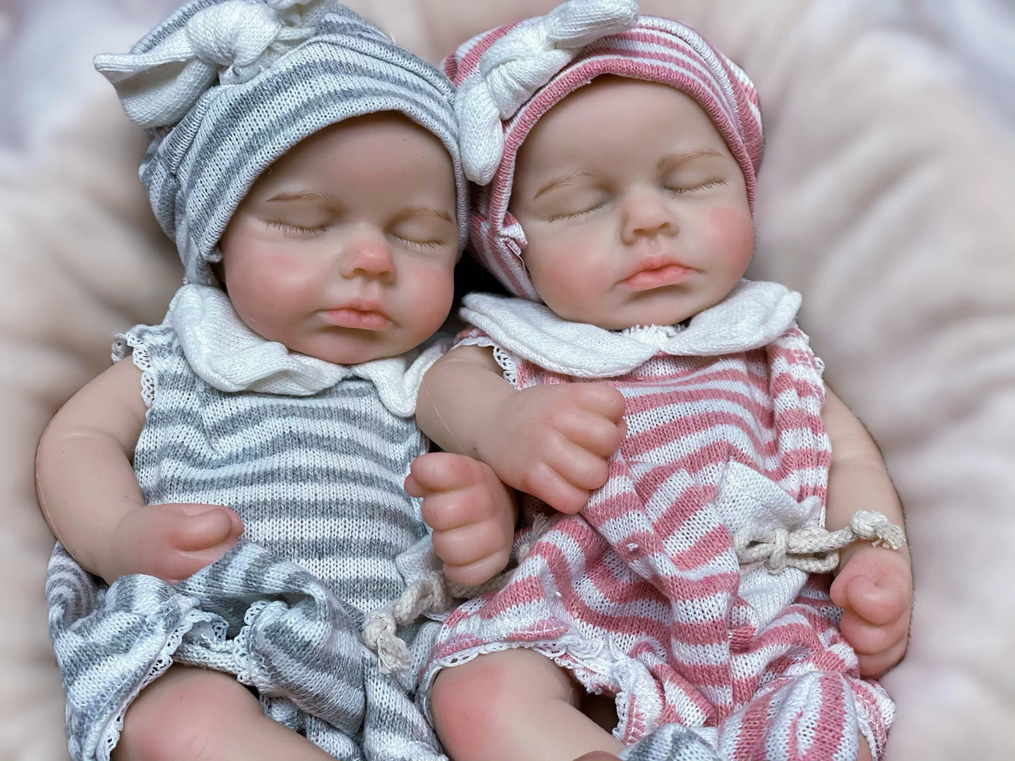 33CM Open Mouth Silicone Loulou Girl&Boy Bebe Reborn Dolls Handmade Painted Full Body Soft Solid Silicone Newborn Baby Doll Toy