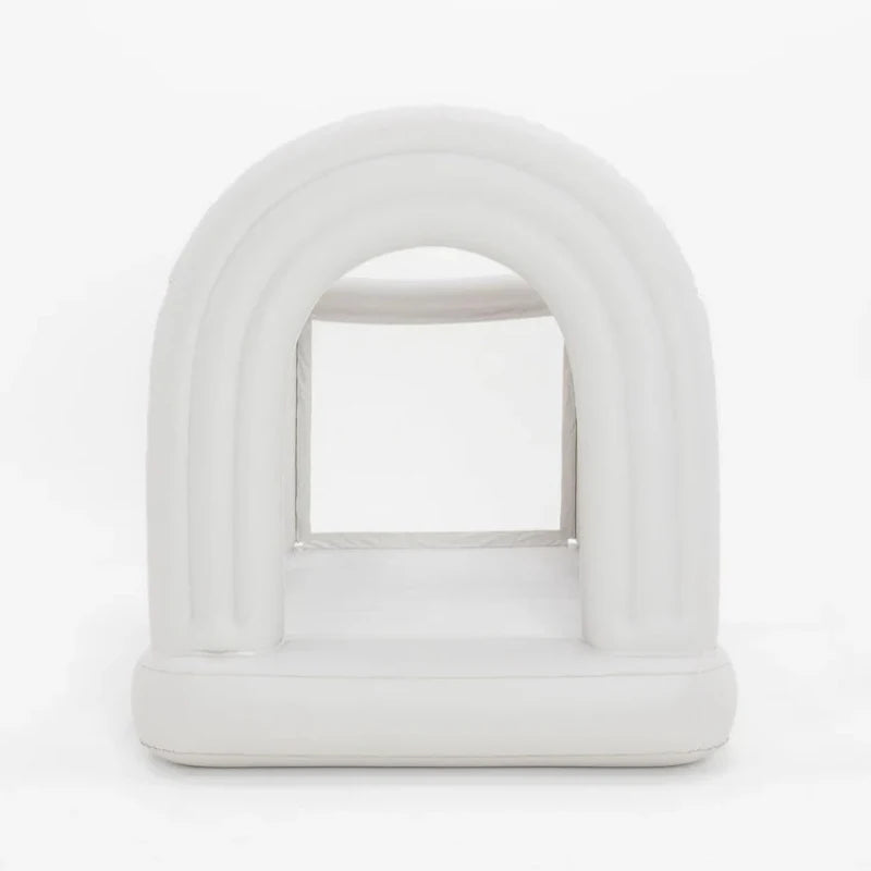 Rainbow Inflatable Castle Birthday Gift Suitable For Ages 1-6  Indoor/Outdoor Use European Stock, Ships 5-7 Days Christmas Gift