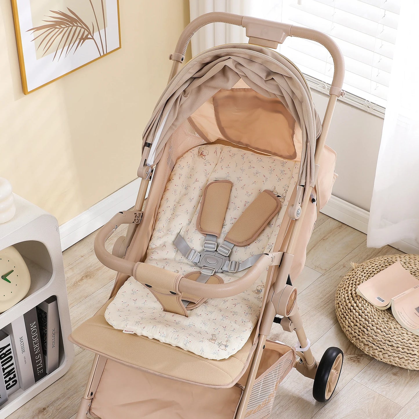 Baby Stroller Seat Cushion Soft Mattress Kids Pushchair Car Mat Stroller Accessories