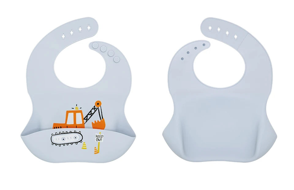 Waterproof Bibs For Kids Feeding Baby Eating