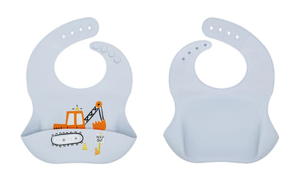 Waterproof Bibs For Kids Feeding Baby Eating