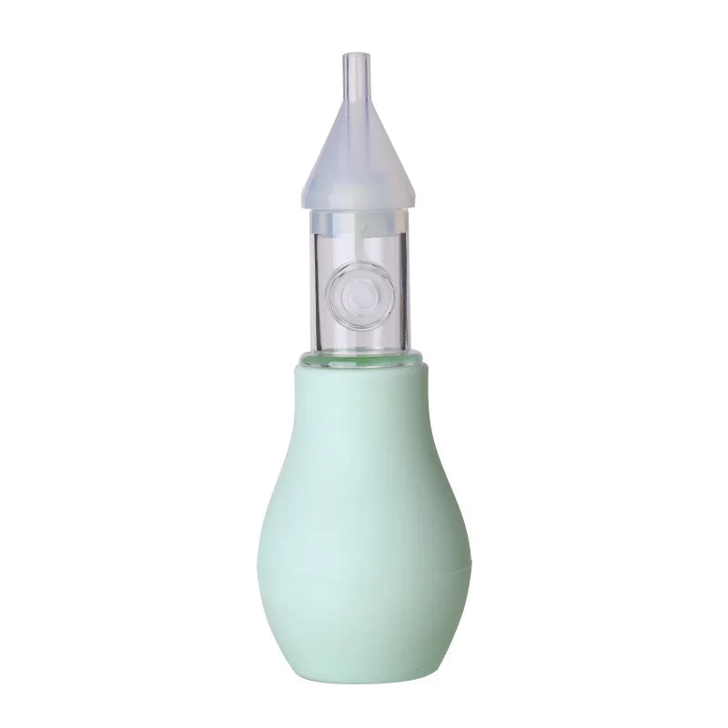 Silicone Nasal Aspirator for Baby Suction Pump Nose Cleaner Children Kids Soothing Nose Cleaning Device Nasal Cleaning Tools