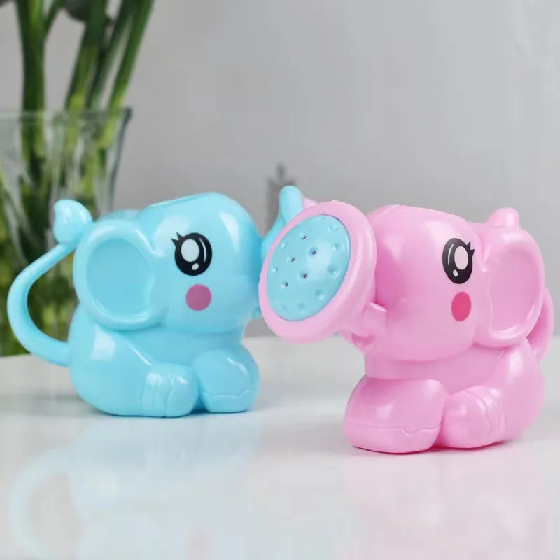 Baby Bath Toys Lovely Plastic Elephant Shape 
