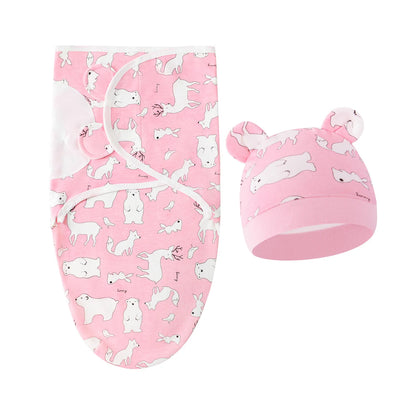 Baby Swaddle Wrap Soft Cocoon Baby Blankets Newborn Swaddle Wrap Warm Cotton Baby Bedding Blanket