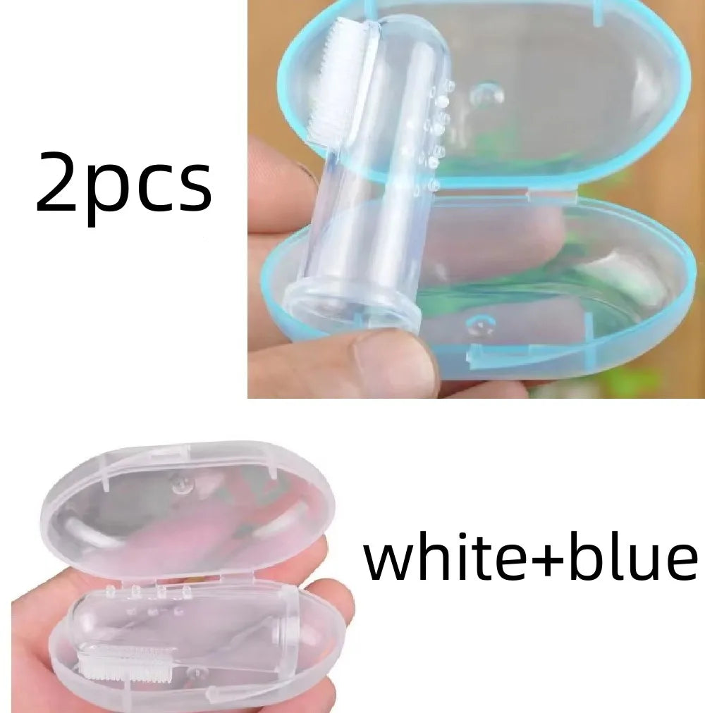 Soft Finger Toothbrush Baby Kid Oral Cleaning Teeth Care Hygiene Brush Infant Tooth Brush For Newborn Care