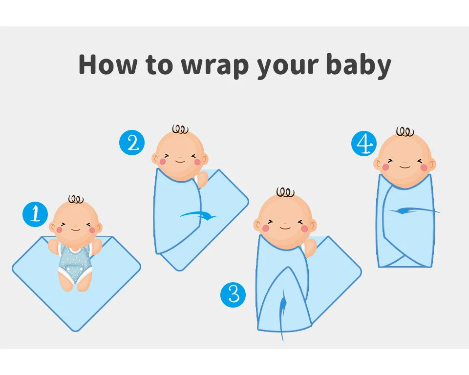 Baby Blankets Super Soft Newborn Cotton Knit Month Stroller Nursery Swaddle Wrap Quilts 90*70cm Infant Boy Girl Sleeping Covers