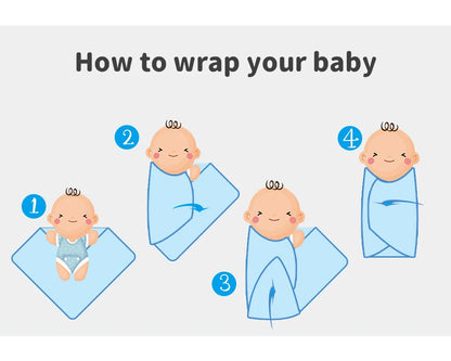 Baby Blankets Super Soft Newborn Cotton Knit Month Stroller Nursery Swaddle Wrap Quilts 90*70cm Infant Boy Girl Sleeping Covers