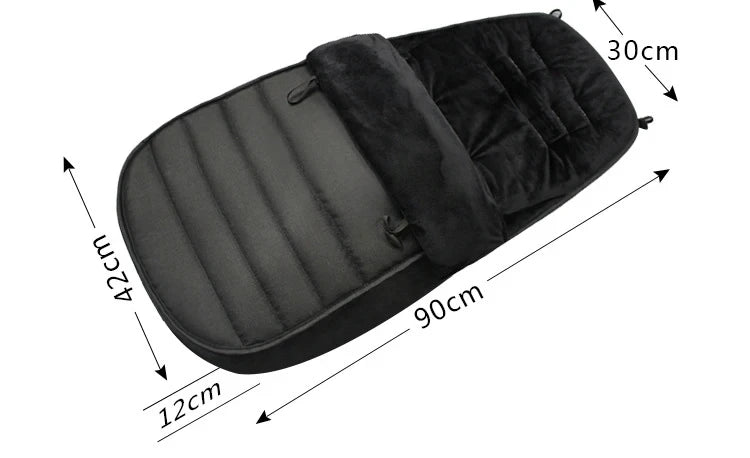 Winter thickened sleeping bag warm baby sleeping bag envelope newborn windproof waterproof stroller foot cover stroller accessor