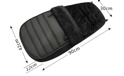 Winter thickened sleeping bag warm baby sleeping bag envelope newborn windproof waterproof stroller foot cover stroller accessor