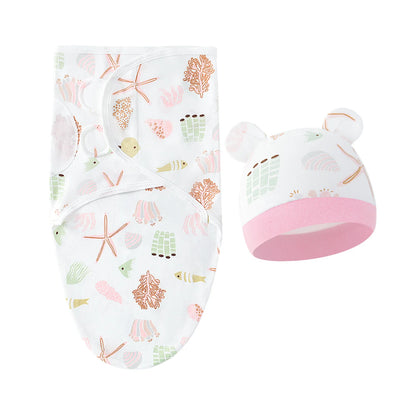 Baby Swaddle Wrap Soft Cocoon Baby Blankets Newborn Swaddle Wrap Warm Cotton Baby Bedding Blanket