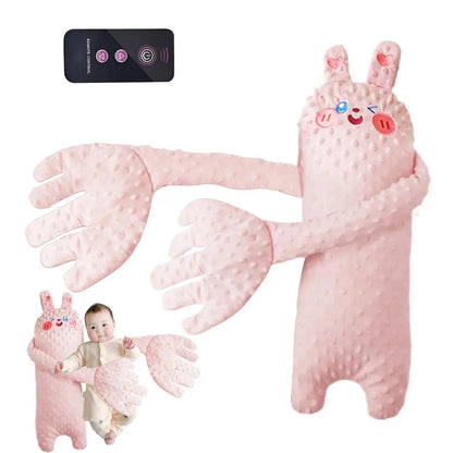 Remote Control Electric Baby Sleep Toy Cartoon Bear Shaped Plush Soothing Dolls Cartoon Baby Sleep Aid Comfort Soother Pillow