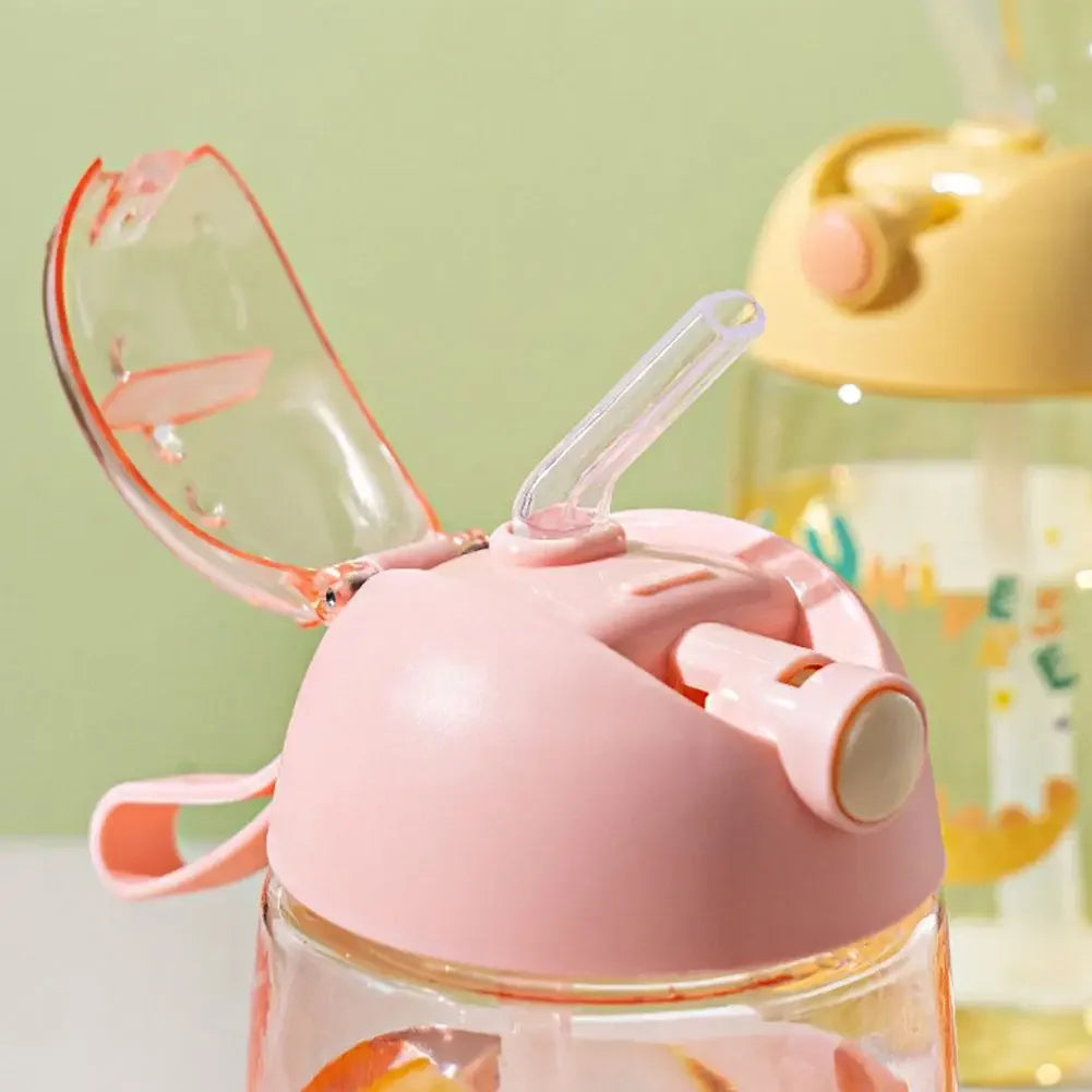 JIRO 600ML Childrens Water Bottle for School