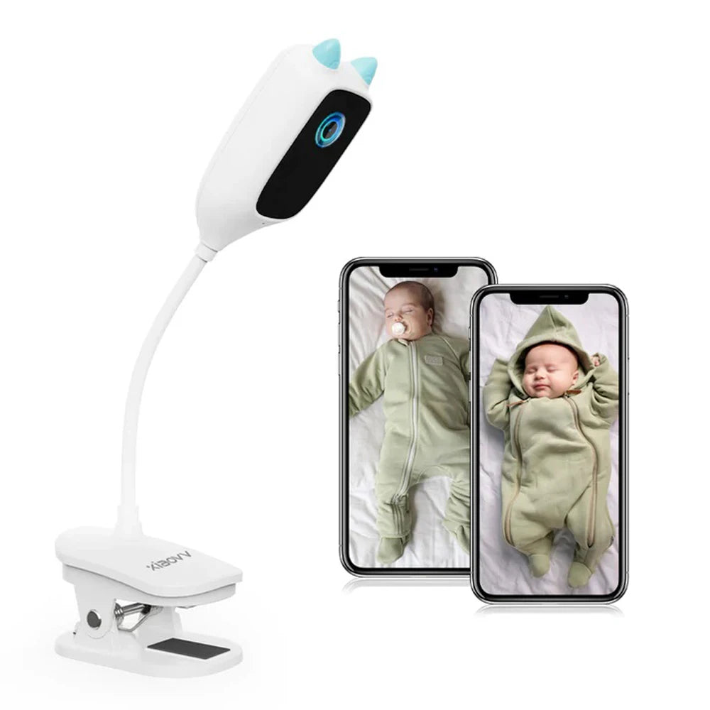 4MP WiFi indoor high-definition crying detection Video baby monitor full-color night vision 360 degree rotating network camera