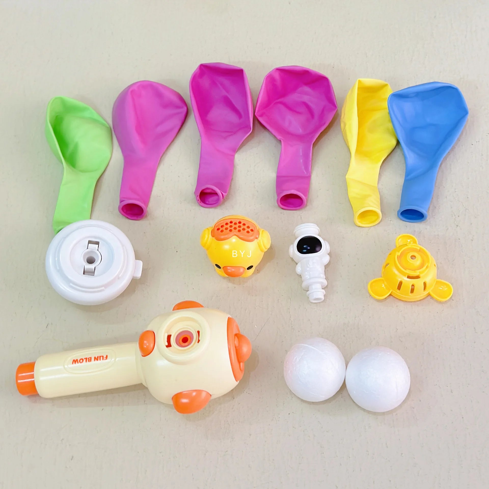 Montessori Toy for Kids with Whistle Ball Blowing Floating Blow Pipe Ball Three in One Sensory Fine Motor Skills Educational Toy by Baby Paradise