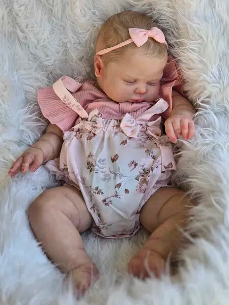 NPK 19-inch Reborn Girl Baby Doll - Hand-Painted Finish
