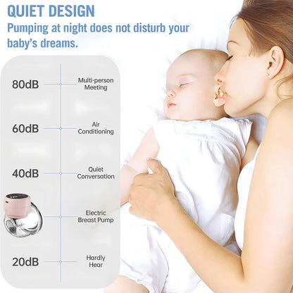 USB Wearable Automatic Breast Pump