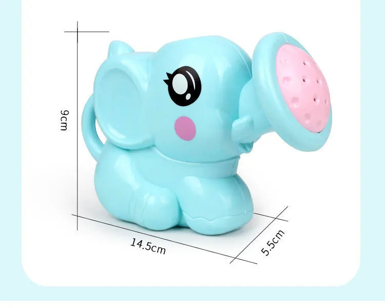 Baby Bath Toys Lovely Plastic Elephant Shape 