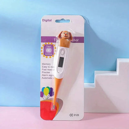 Baby Cartoon Digital Thermometer Oral Armpit Flexible