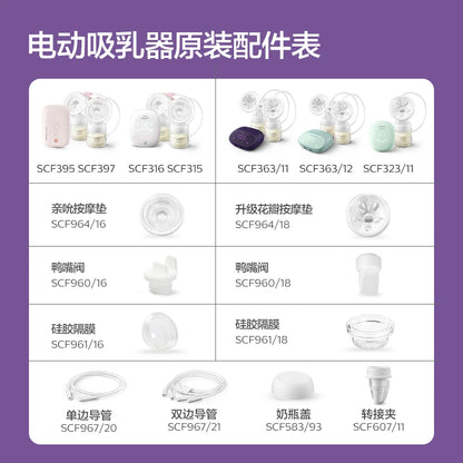 PHILIPS AVENT Electric breast pump accessories Applicable model SCF903/01 SCF323/11 SCF363/11 SCF363/12