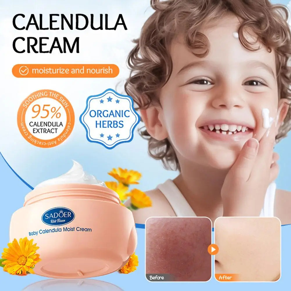 Baby Cream Face Moisturizer Soothing Skin Protection by Baby Paradise