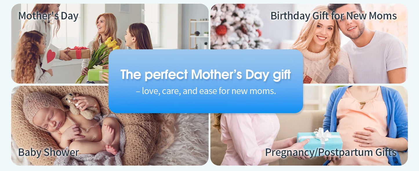 Breast Pump Electric Handsfree BPA Free With Heating & UV Sterilize Lid Optional Wireless Upgrade Wearable Breastfeeding Pump