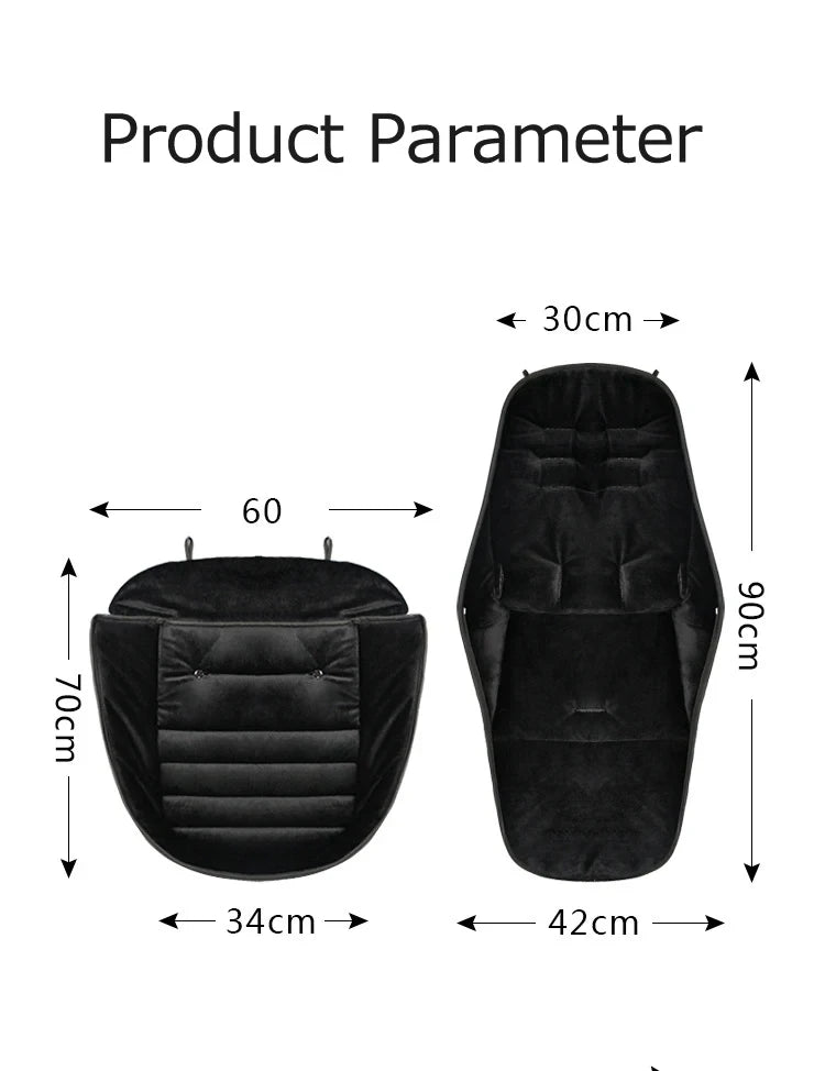 Winter thickened sleeping bag warm baby sleeping bag envelope newborn windproof waterproof stroller foot cover stroller accessor