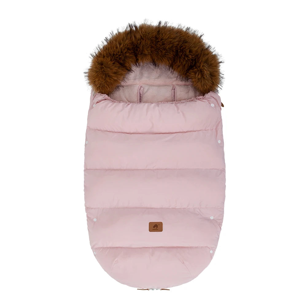 Winter Baby Stroller Footmuff 0-36 Months Windproof Warm Envelope For Universal Pram Outside Travel Baby Stroller Accessories