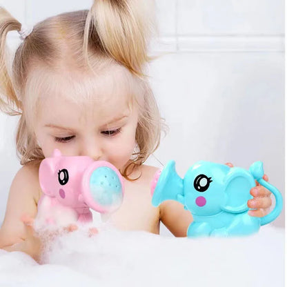 Baby Bath Toys Lovely Plastic Elephant Shape Water Spray