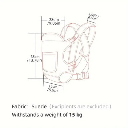 Baby Carrier Sling Versatile For All Seasons Multifunctional Shoulder Baby Carrier Four Carrying Methods Front And Back