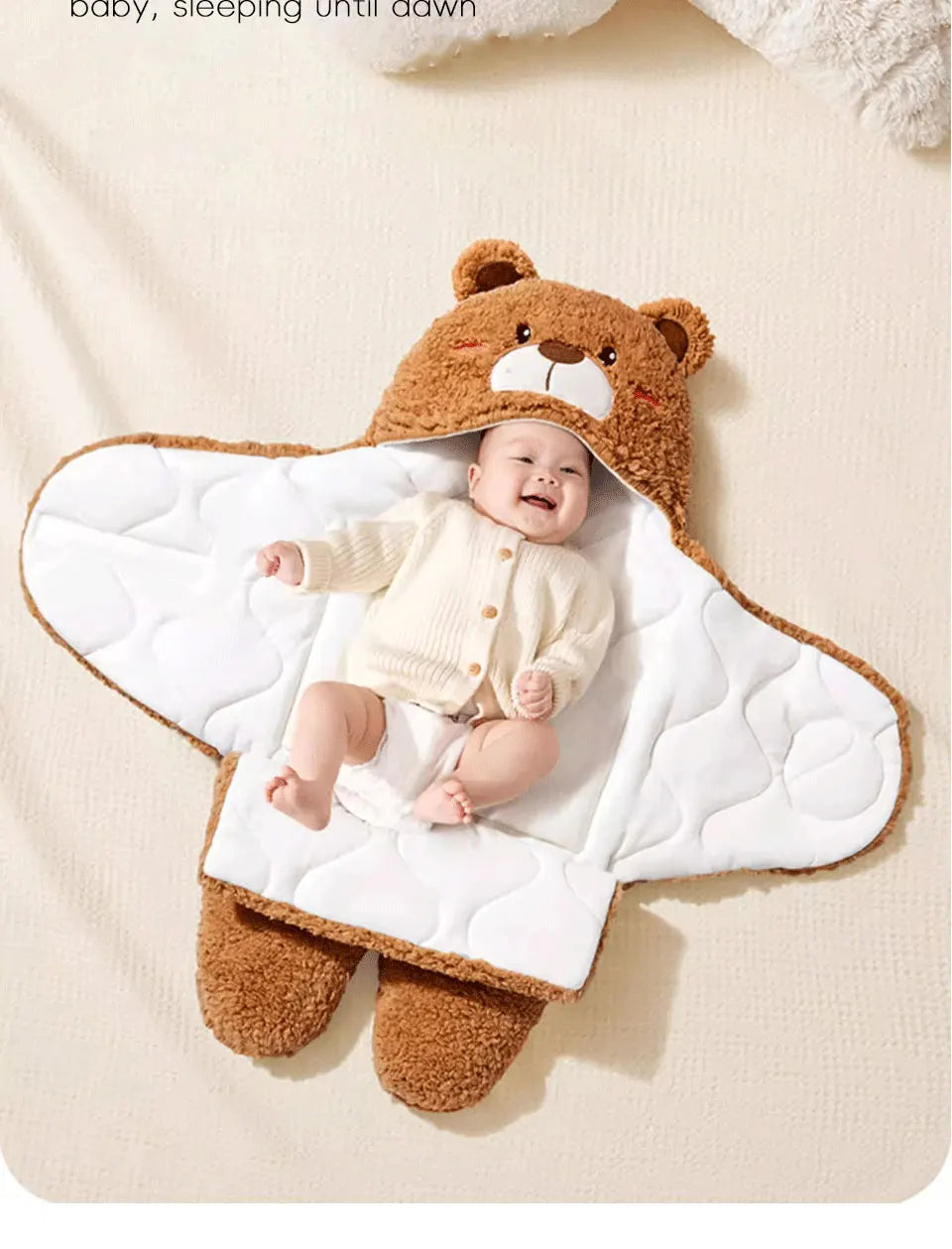 AIBEDILA Autumn Winter Infant Toddler Thicken Cashmere Receiving Blankets 0-6M Newborn Baby blanket Swaddling Kids Accessories