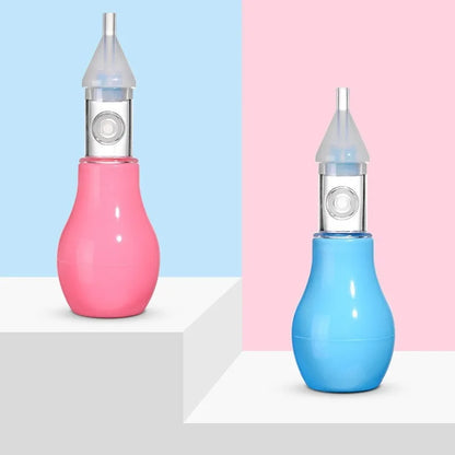 Silicone Nasal Aspirator for Baby Suction Pump Nose Cleaner Children Kids Soothing Nose Cleaning Device Nasal Cleaning Tools