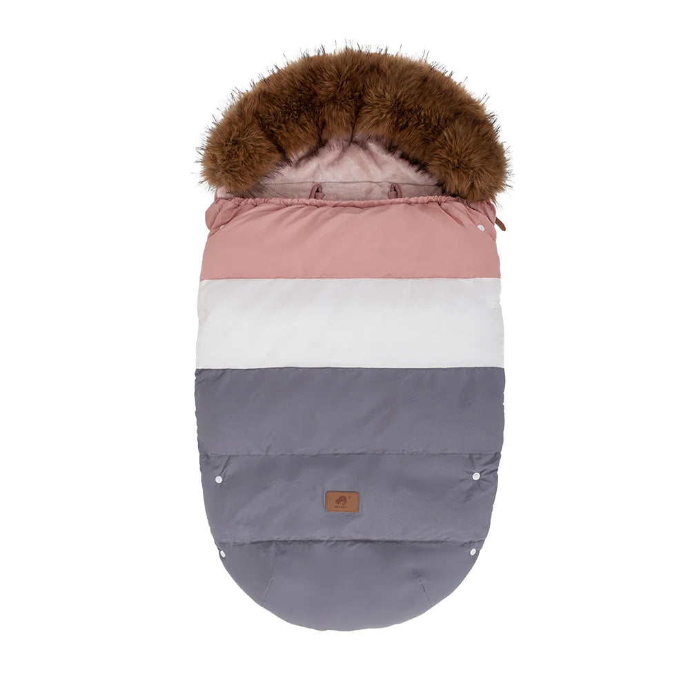 Winter Baby Stroller Footmuff 0-36 Months Windproof Warm Envelope For Universal Pram Outside Travel Baby Stroller Accessories