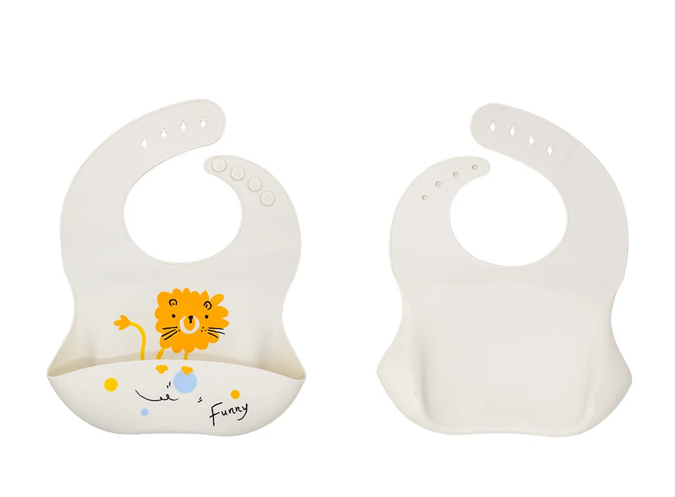 Waterproof Bibs For Kids Feeding Baby Eating