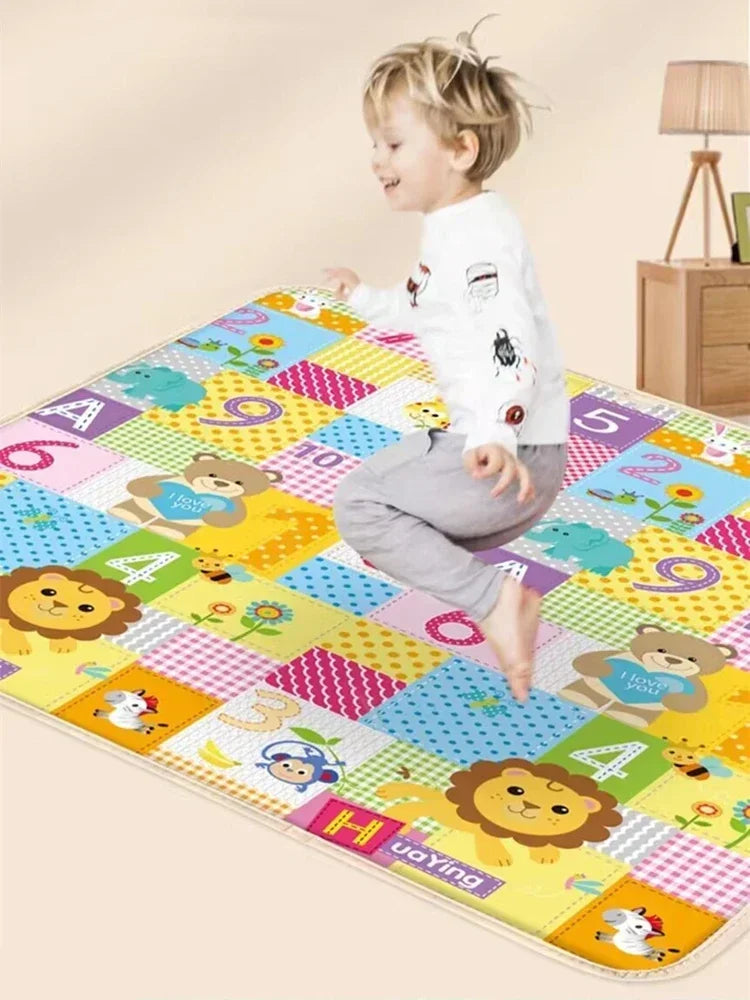 Foldable Baby Play Mat Non-Toxic Educational Children's Carpet in The Nursery Climbing Pad Kids Rug Activitys Games Toys 180*100