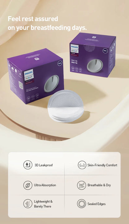Philips Avent Disposable Nursing Pads Comfort Breastfeeding Pads 100pcs