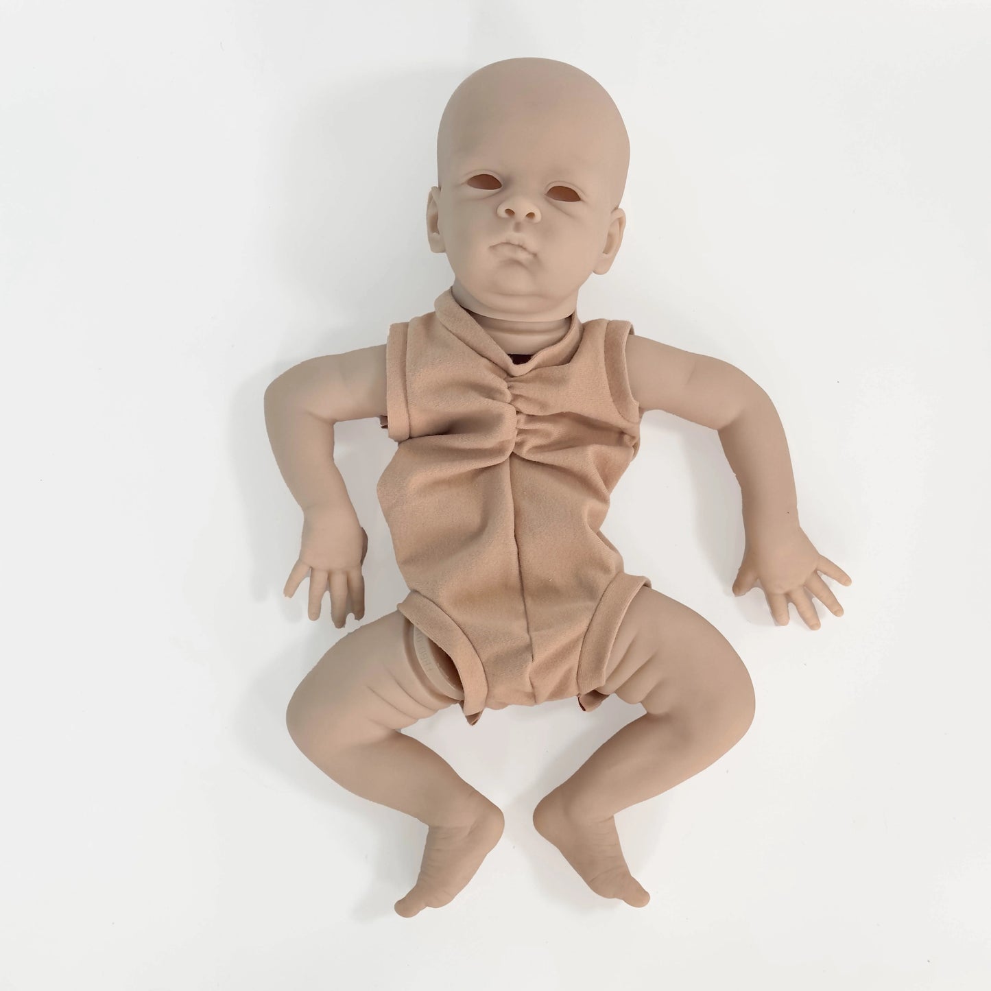 NPK Clearance Sales 20inch Reborn Doll Kit Oskar Lifelike Real Soft Touch Fresh Color Unfinished Doll Parts with Body