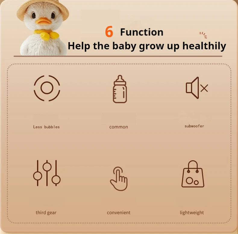 Electric Milk Bottle Shaker, USB Smart Intelligent Milk Powder Mixer, Lithium battery, Baby Formula Maker, Divine Device