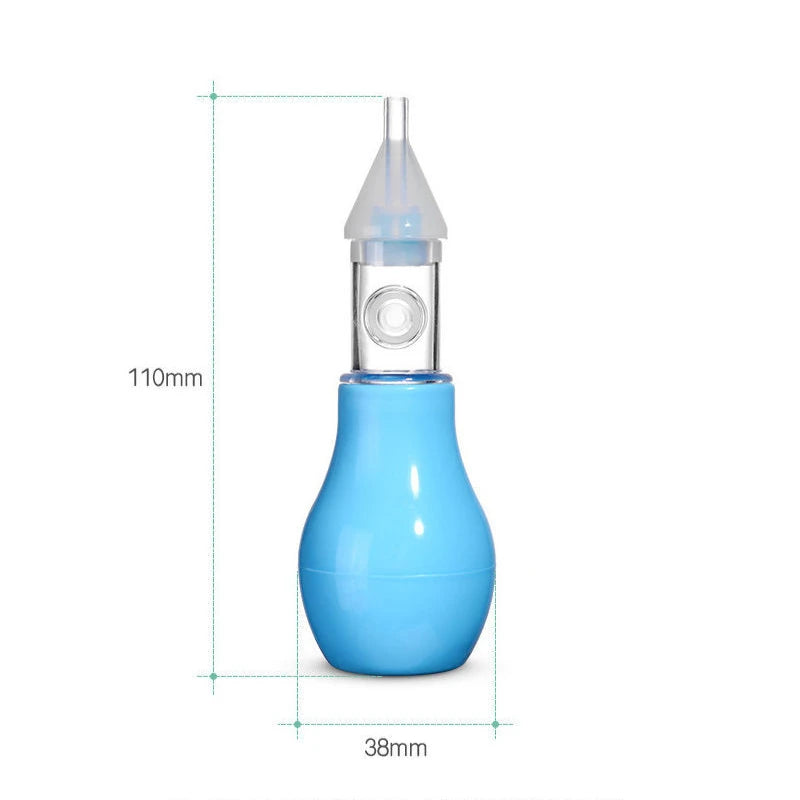 Silicone Nasal Aspirator for Baby Suction Pump Nose Cleaner Children Kids Soothing Nose Cleaning Device Nasal Cleaning Tools
