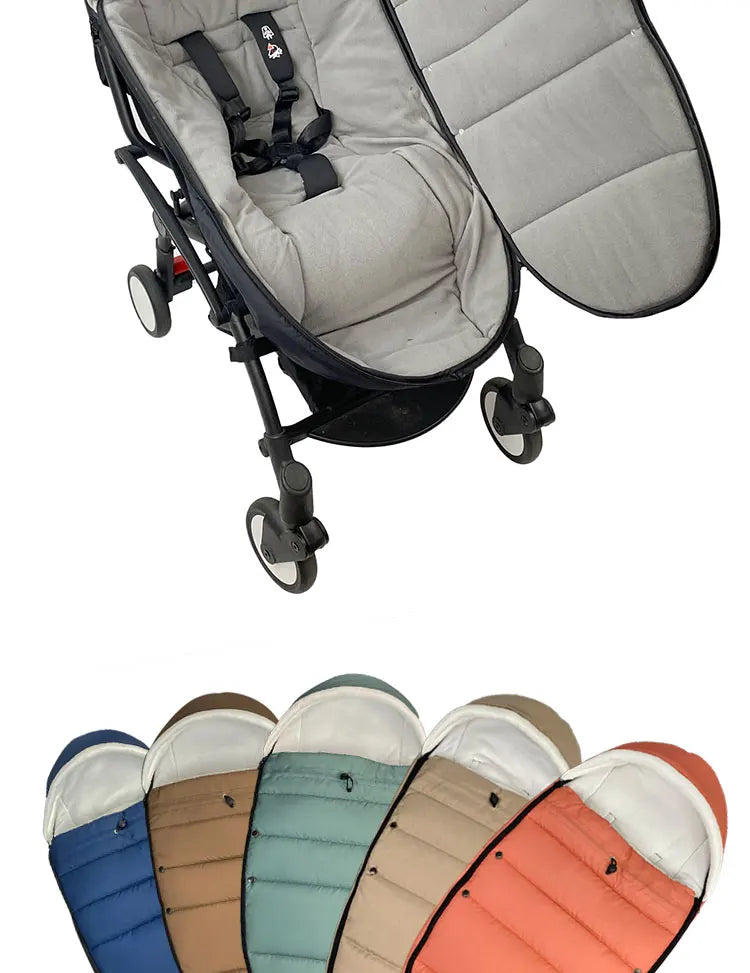 Universal Pushchairs Footmuff Compatible with Babyzen YOYO, YOYO2 Warm Waterproof Sock Baby Stroller Accessories