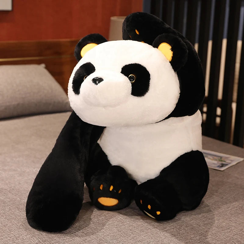 60cm-120cm Giant Panda Plush Toys Soft Sleep Pillow