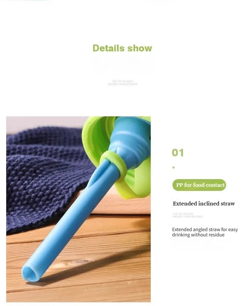 480ML Baby Feeding Cup Leakproof Water Bottle by Baby Paradise