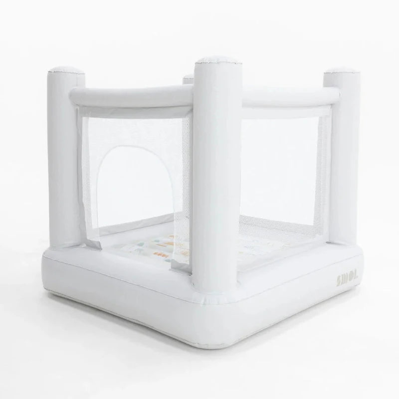 Rainbow Inflatable Castle Birthday Gift Suitable For Ages 1-6  Indoor/Outdoor Use European Stock, Ships 5-7 Days Christmas Gift